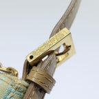 FENDI Zucchino Canvas Hand Bag Light Blue81191