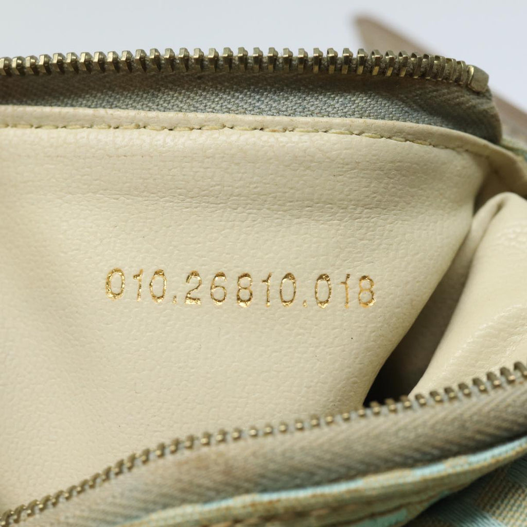 FENDI Zucchino Canvas Hand Bag Light Blue81191