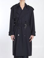 BOTTEGA VENETA Wool Belted Trench Jacket for Women
