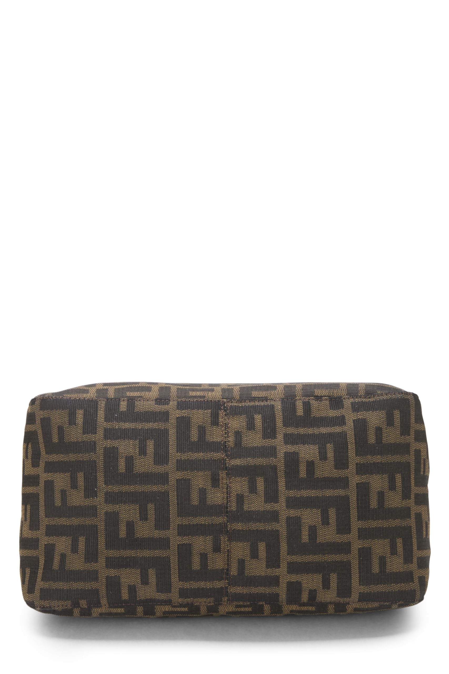 Fendi,  Brown Zucca Canvas Shoulder Bag, Brown