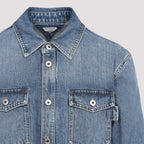 BOTTEGA VENETA Men's Denim Shirt