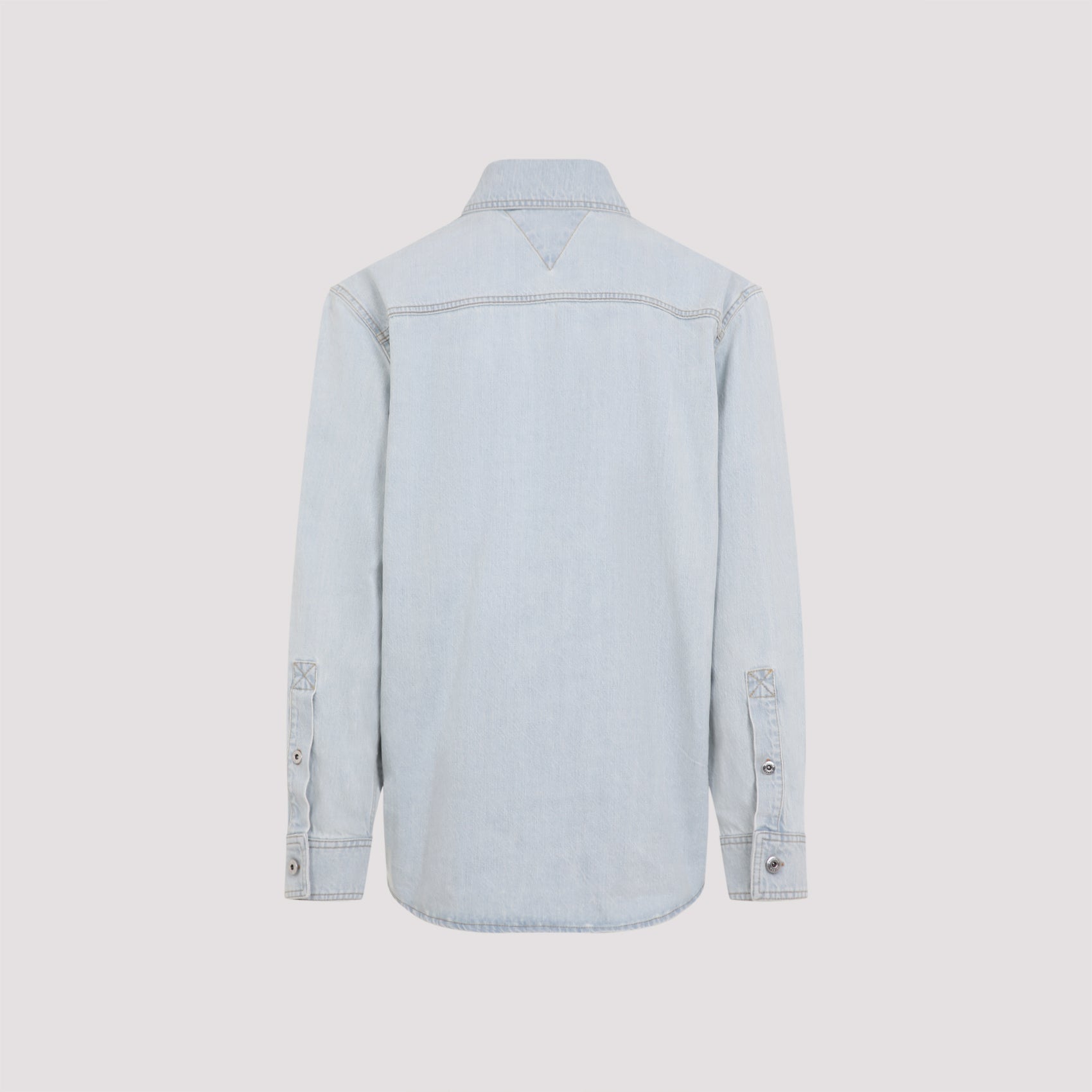BOTTEGA VENETA Classic Denim Shirt for Men - Spring/Summer 2025