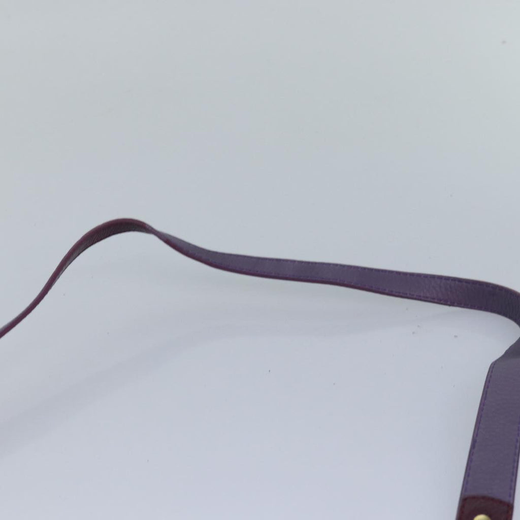 FENDI Zucca Canvas Shoulder Bag Purple81351