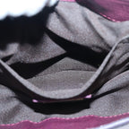 FENDI Zucca Canvas Shoulder Bag Purple81351