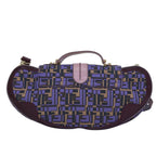 FENDI Zucca Canvas Shoulder Bag Purple81351