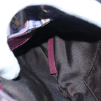 FENDI Zucca Canvas Shoulder Bag Purple81351