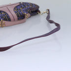 FENDI Zucca Canvas Shoulder Bag Purple81351