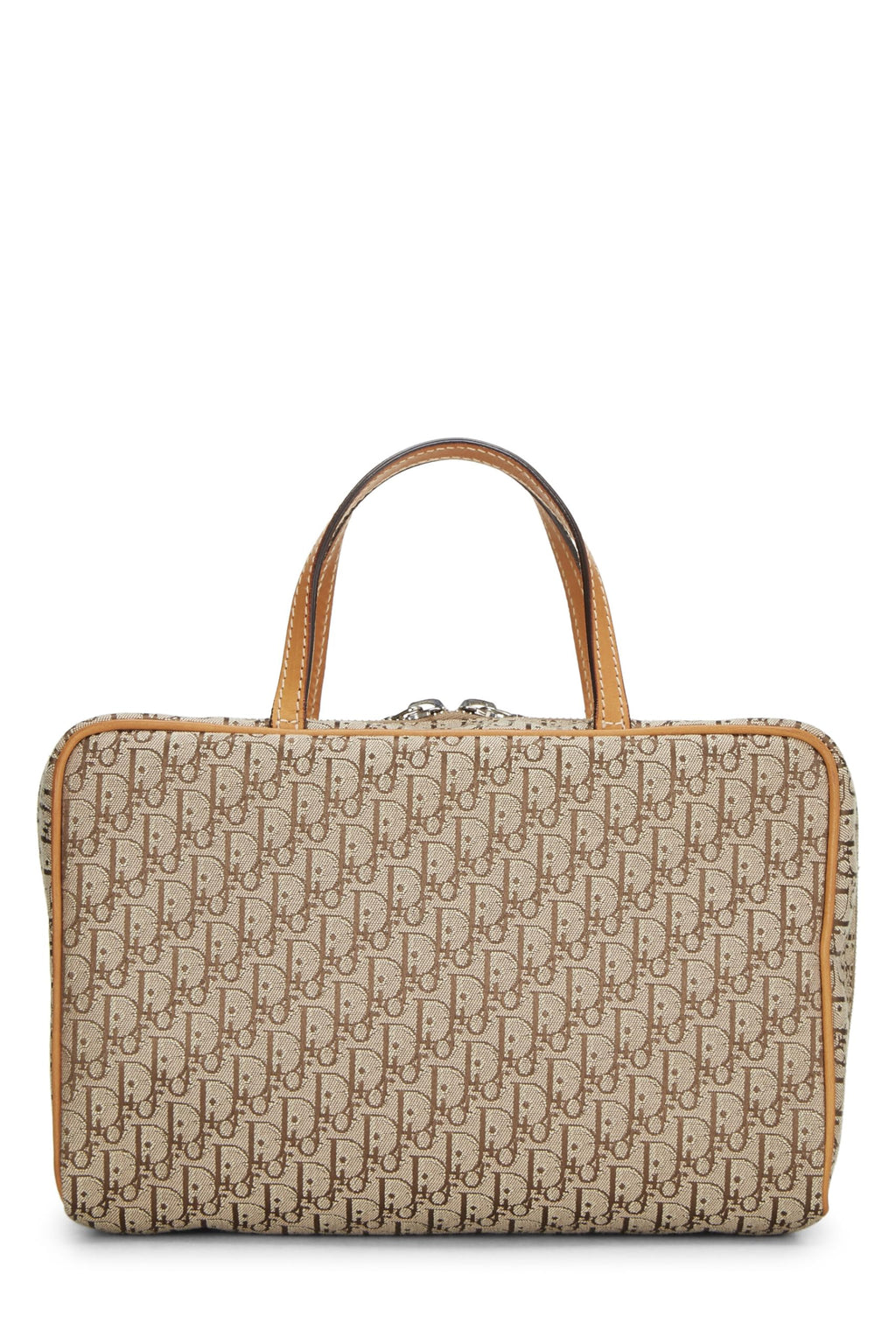 Dior,  Beige Trotter Canvas Handbag Small, Beige