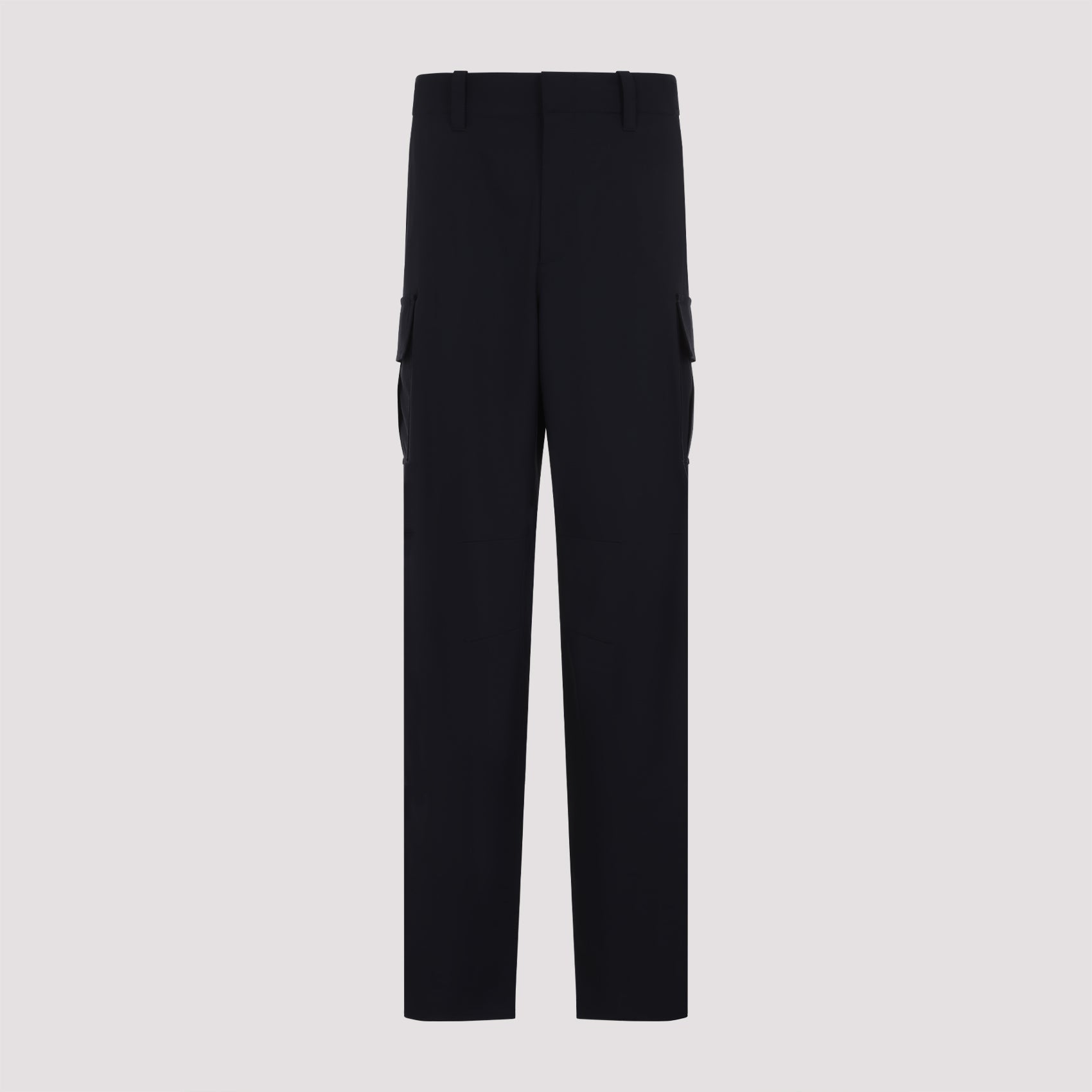 BOTTEGA VENETA Wide Wool Cargo Pants for Women
