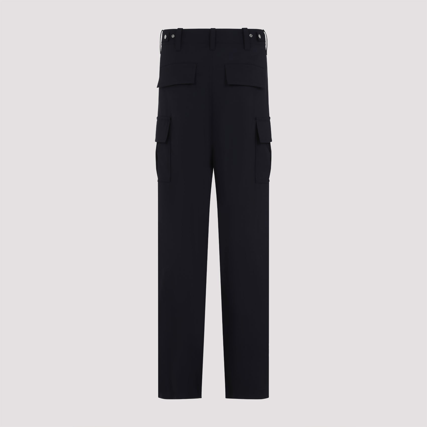 BOTTEGA VENETA Wide Wool Cargo Pants for Women