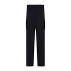 BOTTEGA VENETA Wide Wool Cargo Pants for Women