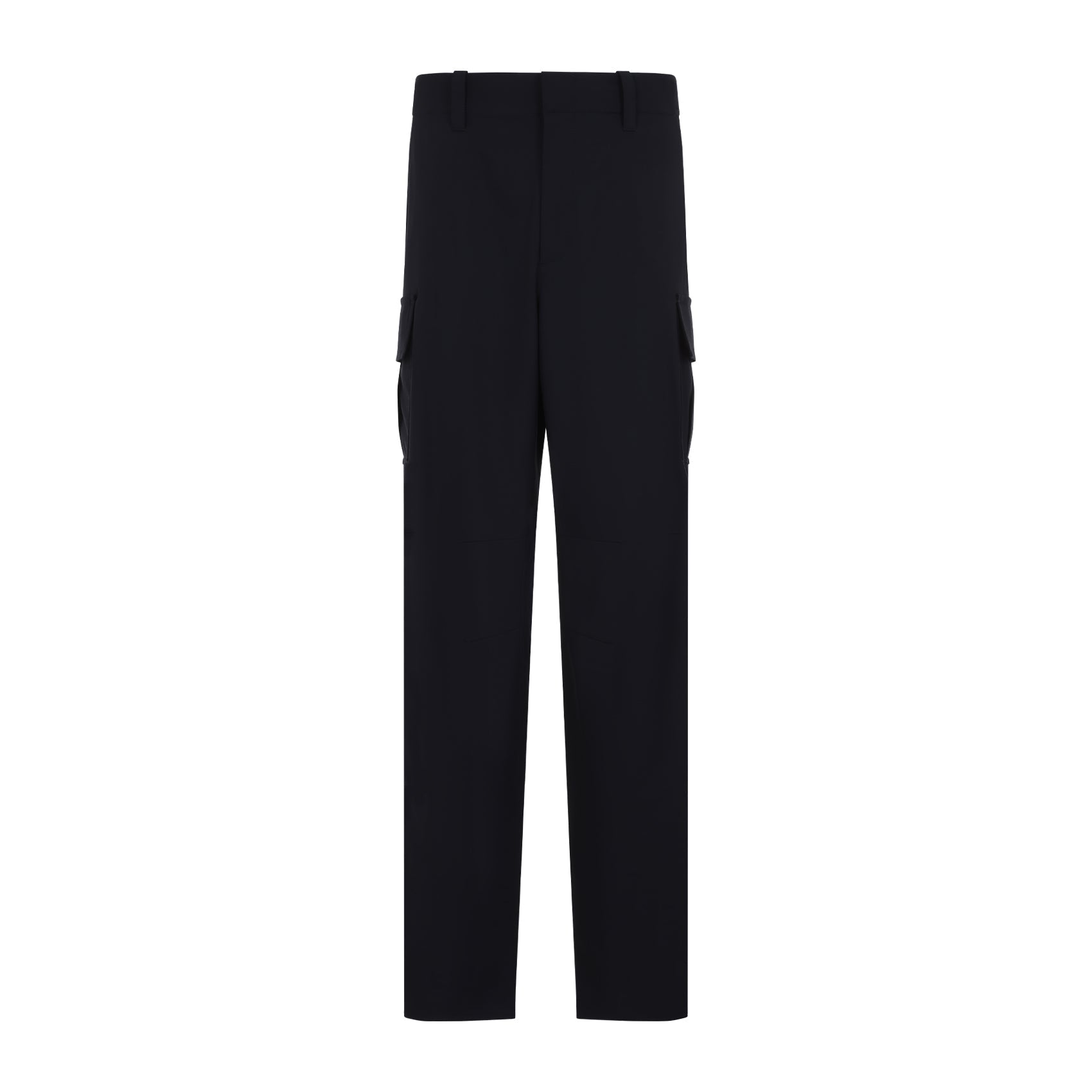 BOTTEGA VENETA Wide Wool Cargo Pants for Women