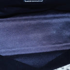 FENDI Zucchino Canvas Mamma Baguette Hand Bag Navy81442