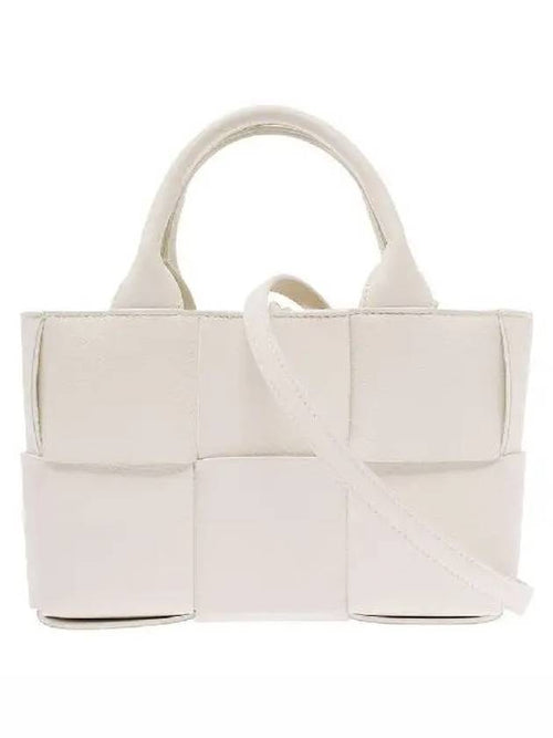 Bottega Veneta WoMen's Candy Arco Tote Bag White