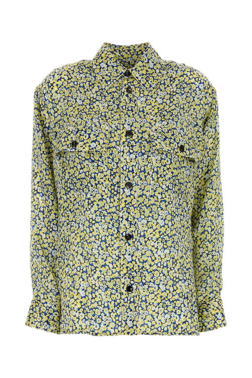 BOTTEGA VENETA Women's Mini Daisy Silk Charmeuse Shirt