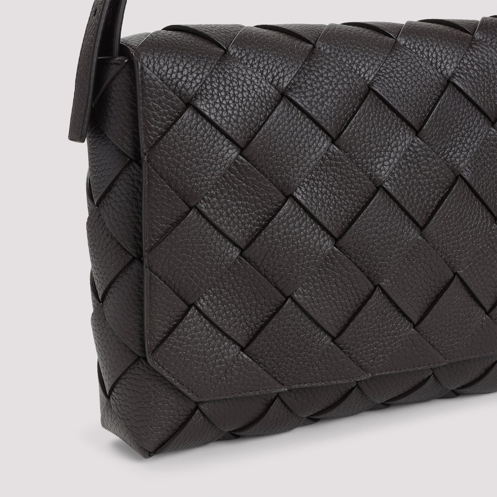 BOTTEGA VENETA Mini Leather Crossbody Handbag - 32cm Width