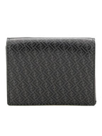 Fendi Micro FF Half Wallet Black
