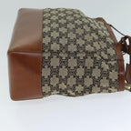 CELINE Macadam Canvas Tote Bag Beige  81619