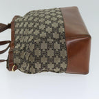CELINE Macadam Canvas Tote Bag Beige  81619