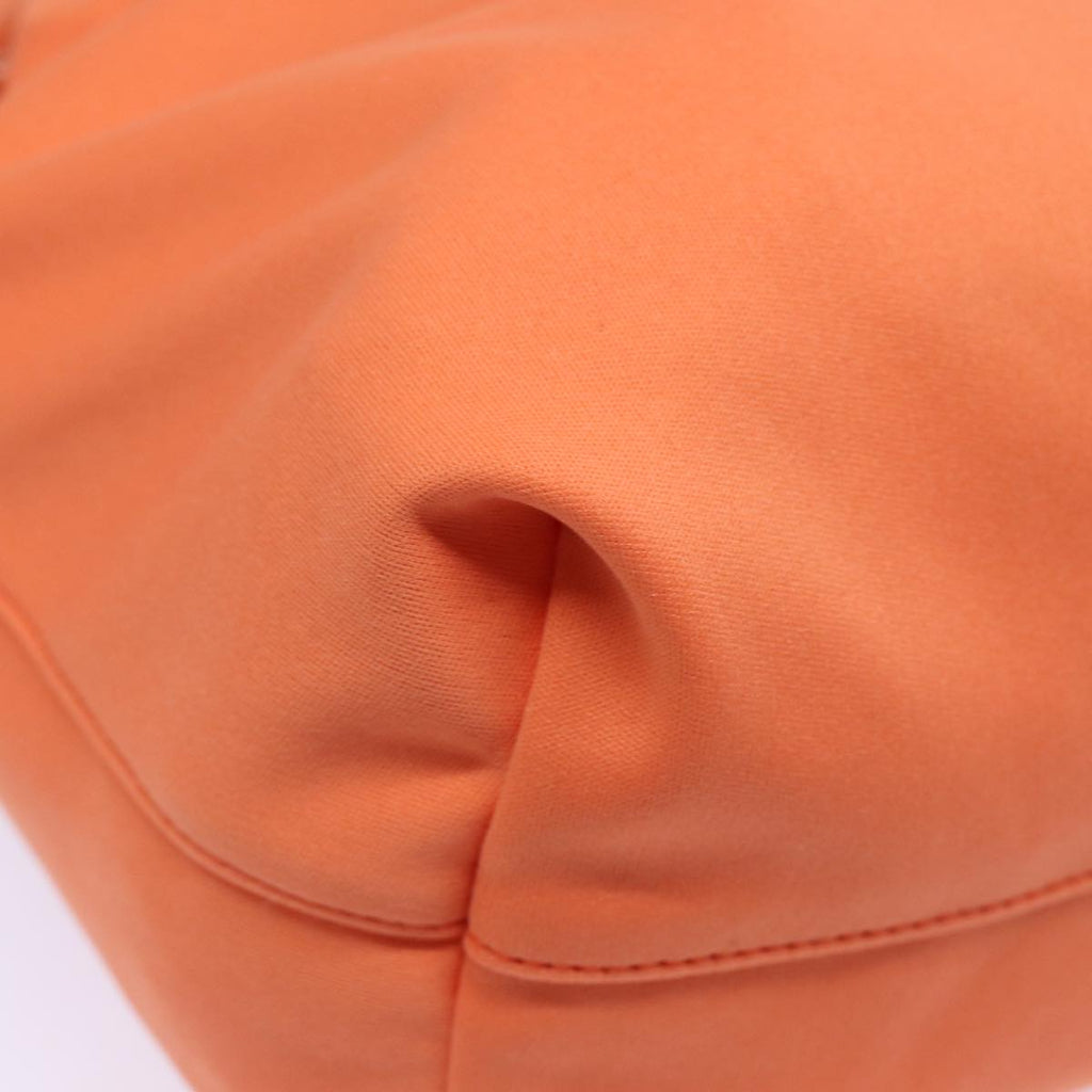 FENDI Mamma Baguette Shoulder Bag Nylon Orange81641