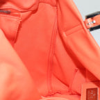 FENDI Mamma Baguette Shoulder Bag Nylon Orange81641