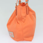 FENDI Mamma Baguette Shoulder Bag Nylon Orange81641