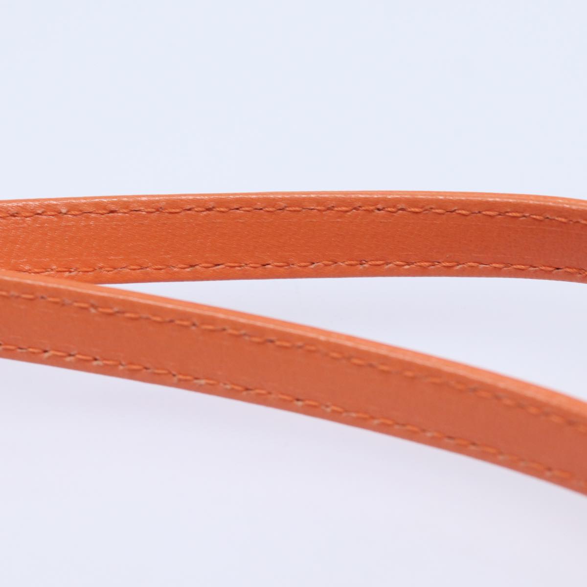 FENDI Mamma Baguette Shoulder Bag Nylon Orange81641