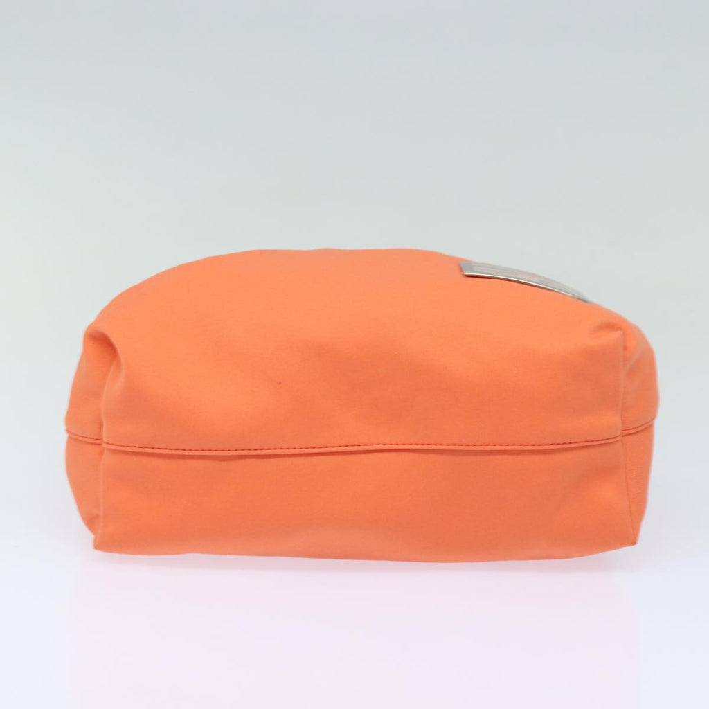 FENDI Mamma Baguette Shoulder Bag Nylon Orange81641