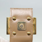 FENDI Zucchino Canvas Mamma Baguette Hand Bag Light Blue 2679581643