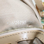 FENDI Zucchino Canvas Mamma Baguette Hand Bag Light Blue 2679581643