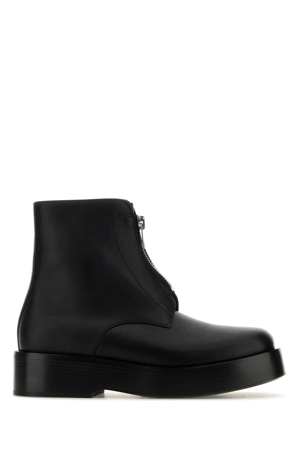 BOTTEGA VENETA Men's Torino Ankle Boots - Zip Leather Style
