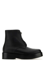 BOTTEGA VENETA Men's Torino Ankle Boots - Zip Leather Style