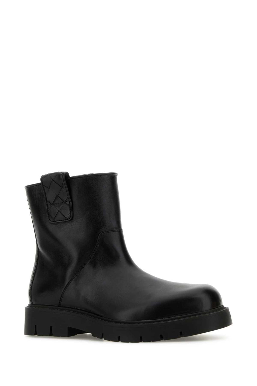 BOTTEGA VENETA Premium Leather Ankle Boots for Men