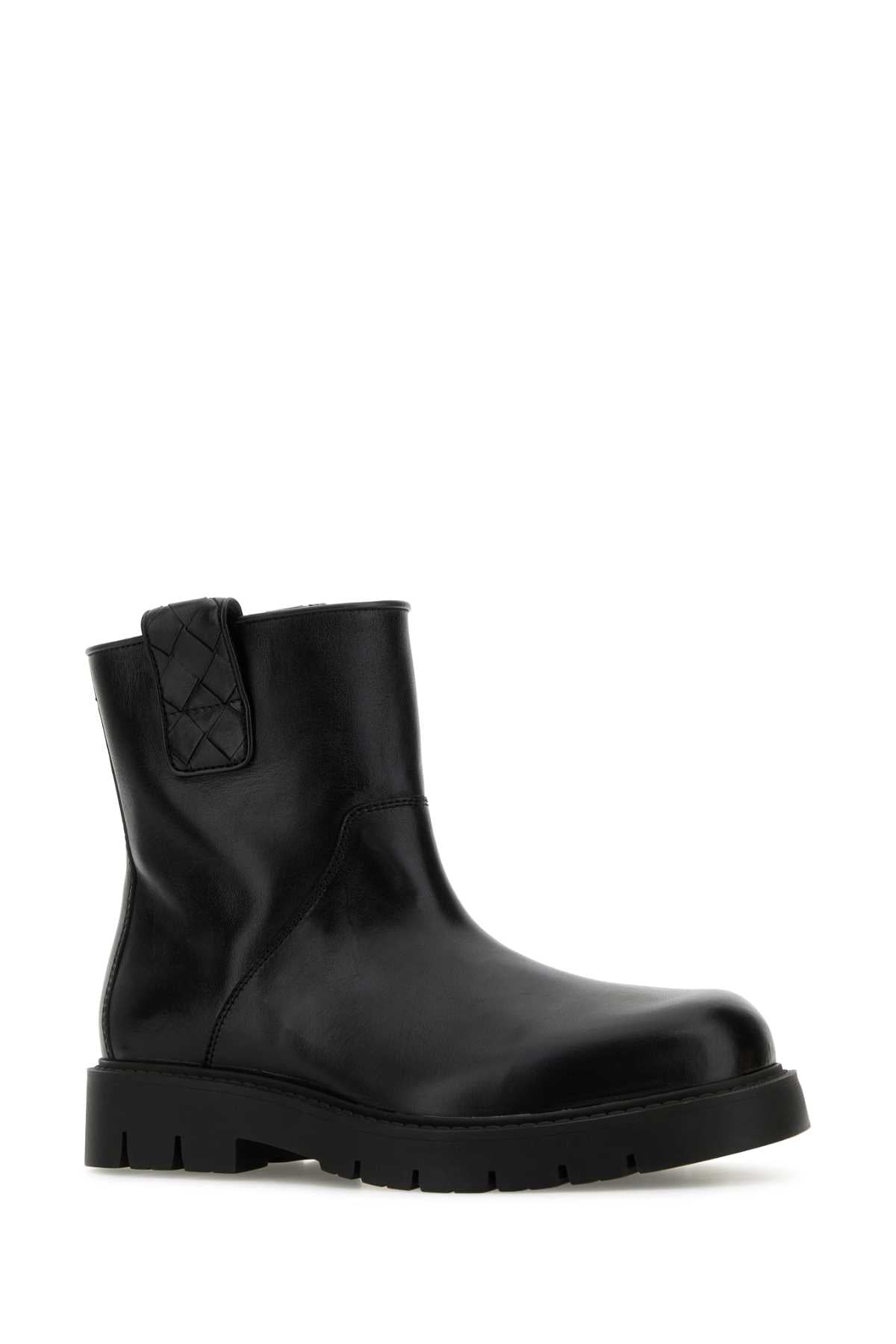 BOTTEGA VENETA Premium Leather Ankle Boots for Men