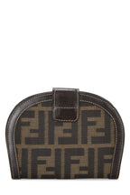 Fendi,  Brown Zucca Canvas Wallet, Brown