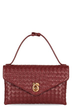 BOTTEGA VENETA Knot Lock Leather Crossbody Handbag - 25 cm