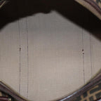 FENDI Zucca Canvas Boston Bag Brown Black81784