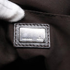 FENDI Zucca Canvas Shoulder Bag Brown Black81825