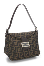 Fendi,  Brown Zucca Canvas Shoulder Bag, Brown