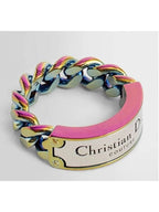 Couture Chain Link Ring Iridescent Finish Dior