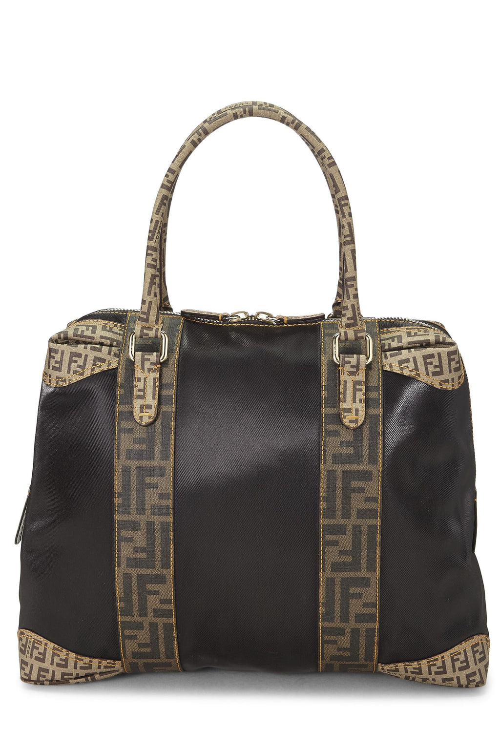 Fendi,  Black Zucca Nylon Tote Large, Black