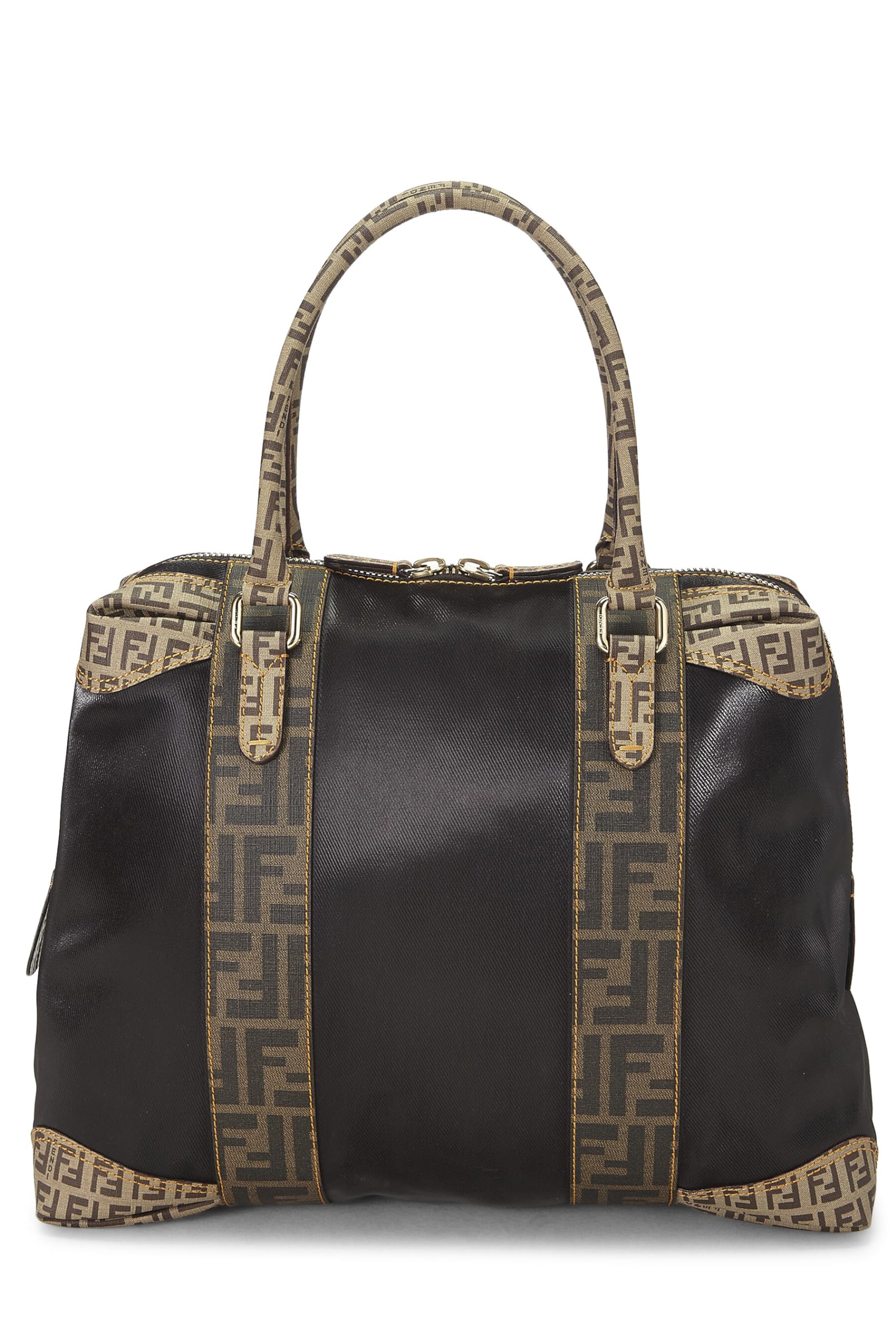 Fendi,  Black Zucca Nylon Tote Large, Black