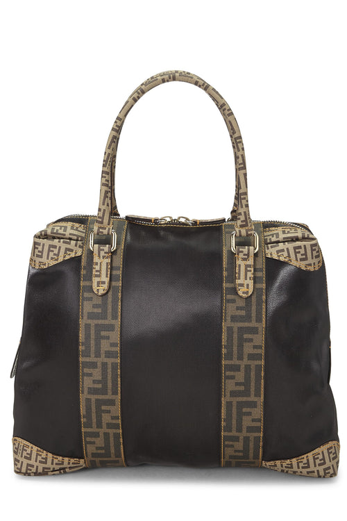 Fendi,  Black Zucca Nylon Tote Large, Black