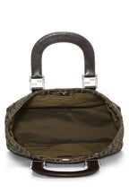 Fendi,  Brown Zucca Canvas Handbag Small, Brown