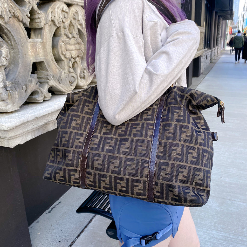 Fendi monogram tote bag