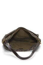 Fendi,  Brown Zucca Canvas Shoulder Bag Large, Brown