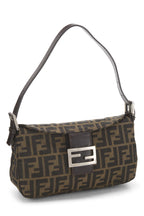 Fendi,  Brown Zucca Canvas Shoulder Bag, Brown