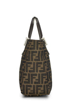 Fendi,  Brown Zucca Canvas Handbag Small, Brown