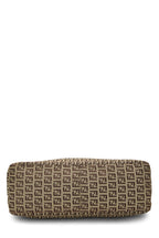 Fendi,  Brown Zucchino Canvas Tote Small, Brown