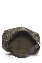 Fendi,  Brown Zucca Canvas Shoulder Bag, Brown